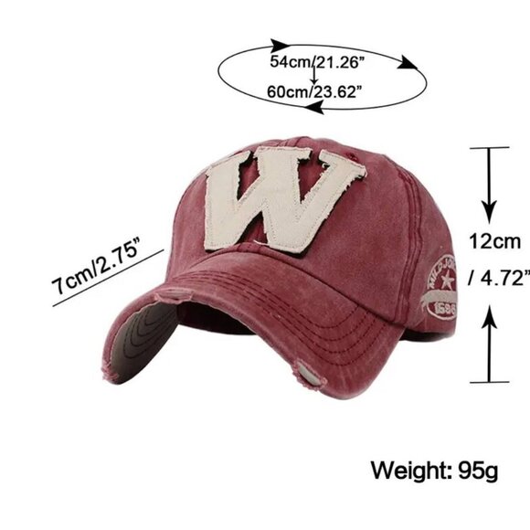 Motorcycle Racing Hat, Retro Vintage Style, Adjustable - Picture 3 of 3